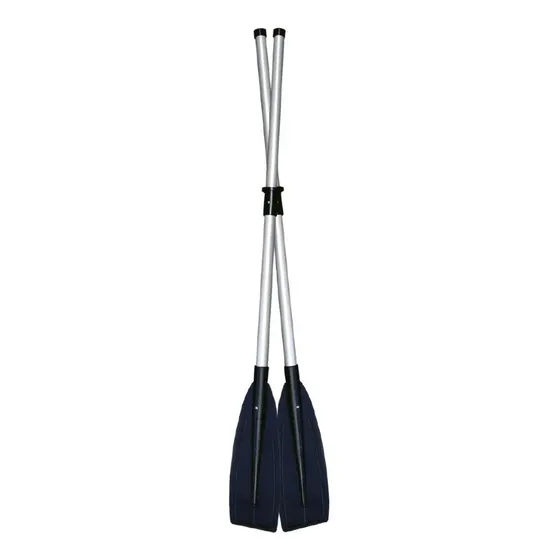 Par De Remos De Aluminio 150cm Para Bote Gomon Canoa