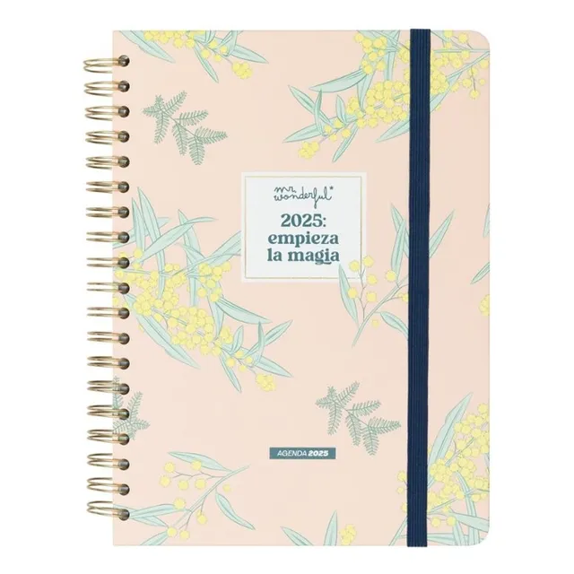 Agenda 2025 Mr Wonderful Office Semanal - Empieza La Magia