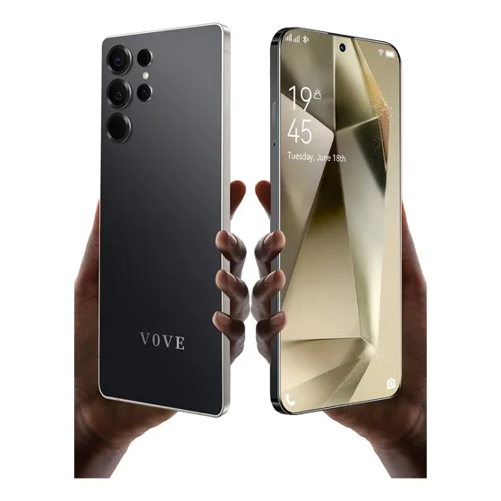 2025 Nuevo Telefonos Celulares Oferta 5g Smartphone S25 Ultra Vove 16+512gb 8000 Mah Batería Grande Pantalla Grande De 7.3 Pulgadas Android 14 Negro