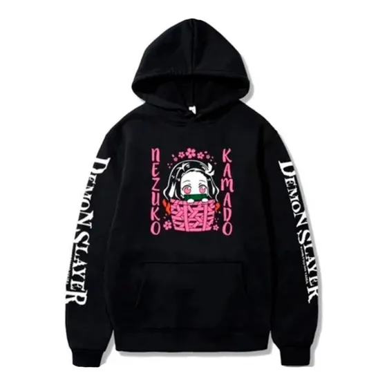 Sudadera Suéter Sweaters Nezuko Demon Slayer Kimetsu No Yaib