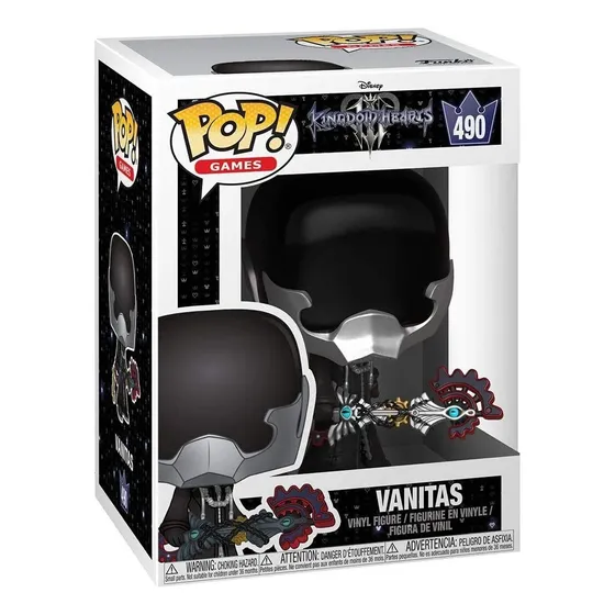 Funko Pop Kingdom Hearts 3 Vanitas 490 Figura