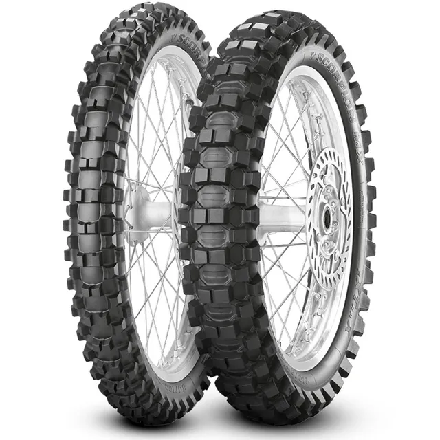 Cubiertas Pirelli 100 100 18 + 80 100 21 Mx Extra Fas Motos