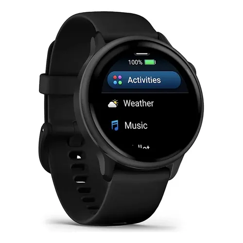 Smartwatch Garmin Forerunner 245 Basic 42mm Sport Gps Lcd Bt Preto