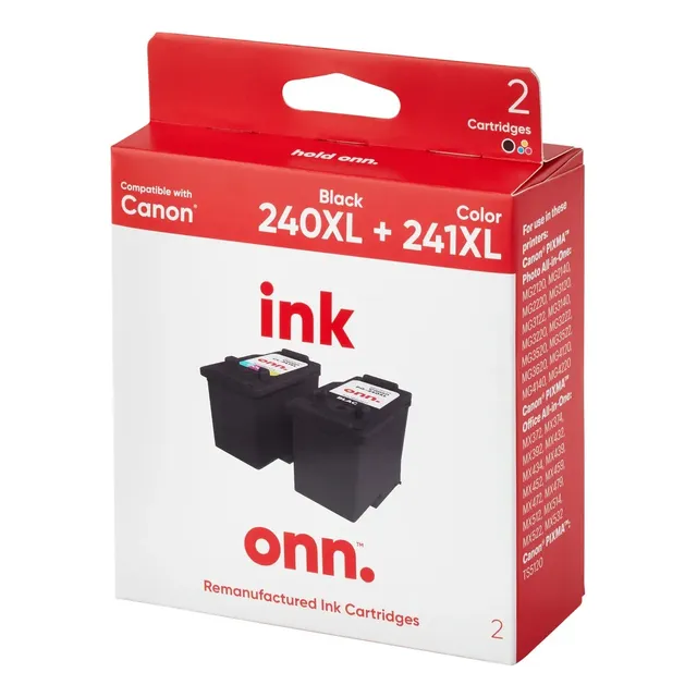 Original Onn Ink Cartucho Impresora Tinta 240xl 241xl 2-pack