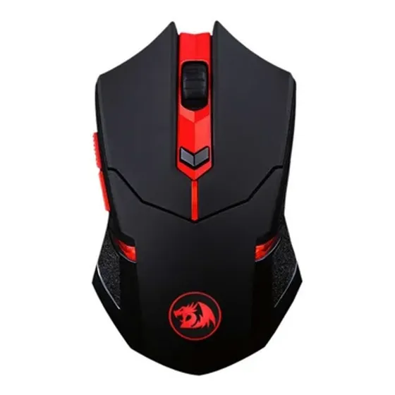 Kit Redragon Padmouse/mouse inalambrico M601WL-BA negro y rojo