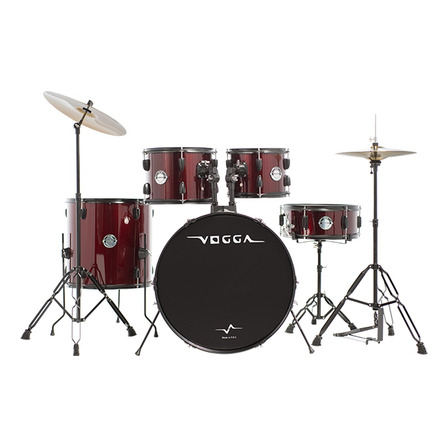 Bateria Acústica Voagga Urban Vpd122wr Profissional Bumbo 22 Bateria Acústica Voagga Urban Vpd122wr Profissional Bumbo 22