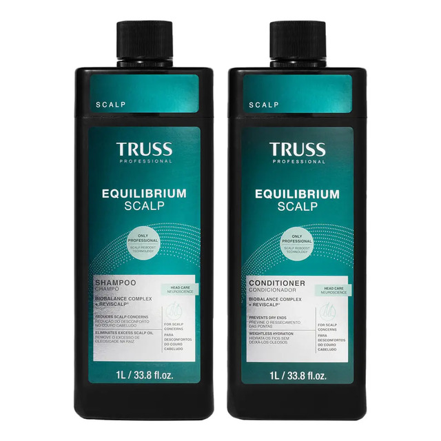 Truss Equilibrium Scalp Kit Shampoo E Condicionador 1l