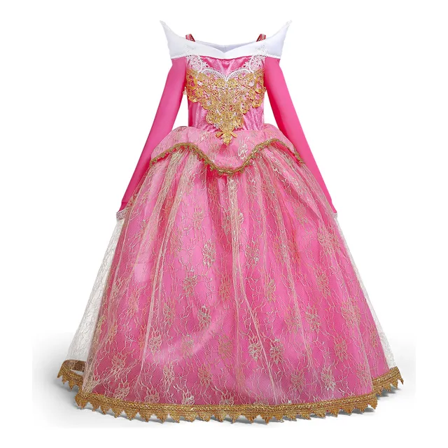 Nuevo Disfraz De Princesa De La Bella Durmiente For Niñas