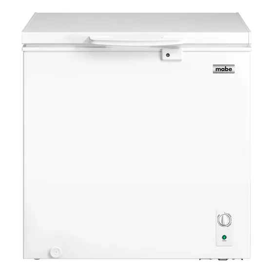 Congelador Horizontal 198 Litros Netos Mabe Chm200pb3 Color Blanco