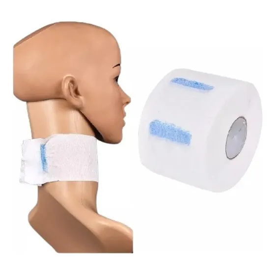 Cuellera Papel Protector Para Corte De Cabello Barbería