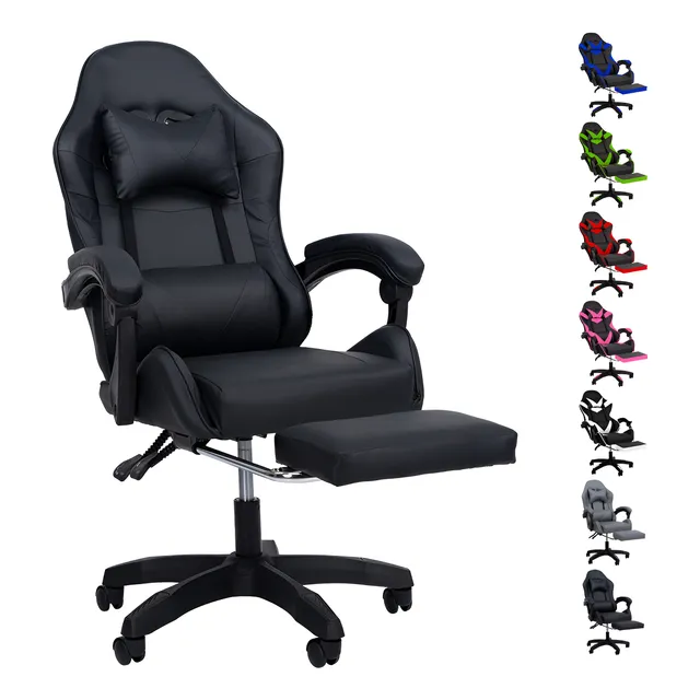 Silla Gamer Reclinable Giratoria Ergonómica Súper Cómoda