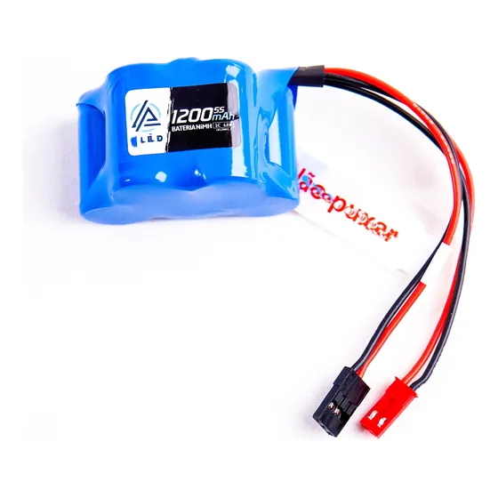 Bateria De Receptor Nimh 1200mah 6v P/ Traxxas Jato Tmaxx