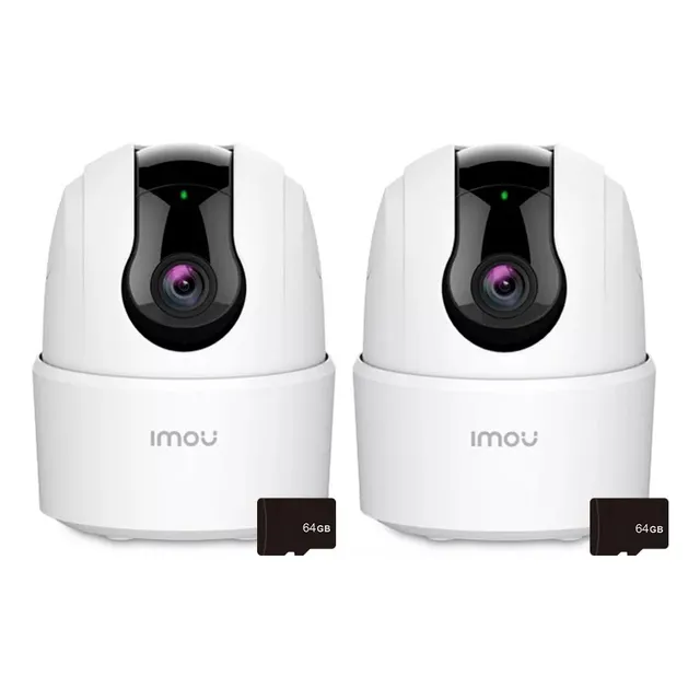 Kit 2 Imou Camara Ranger 2c 4 Megapixel + 2 Memoria Sd 64gb