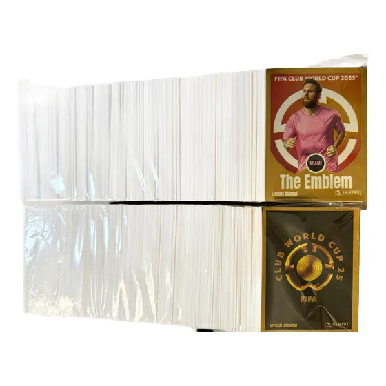 Mundial De Clubes 25 Panini - Lote Completo 550 Figuritas