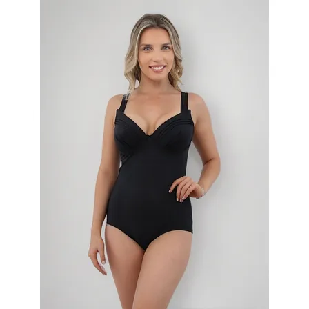 Traje De Baño Reductor Negro