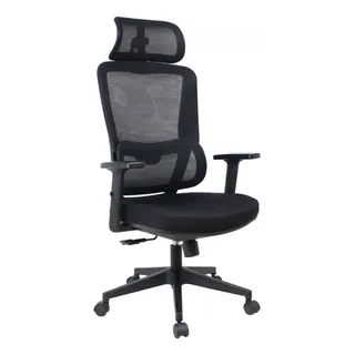 Dr. Office Cadeira De Escritório Dr. Office Dr-ch-wkpr2db Ergonômica Preta Com Es