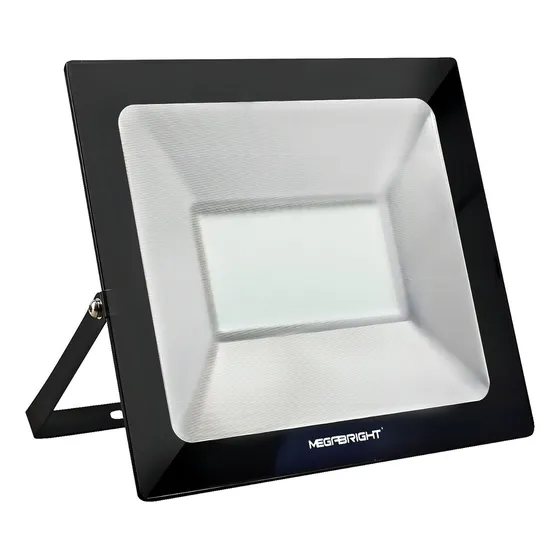 Foco Proyector Led Telco Flat 200w 6000k Megabright Color de la carcasa Negro