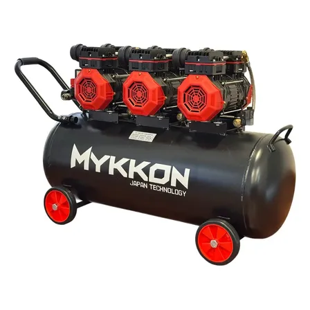 Compresor Dental Silencioso, 6 Hp 100 Litros Mykkon Japón