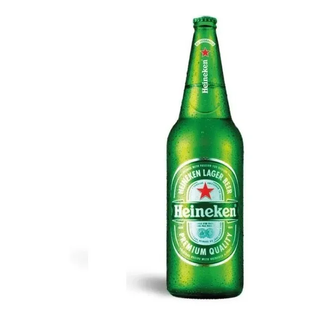 Cerveza Heineken Botella 1 Litro Descartable Pack X 6