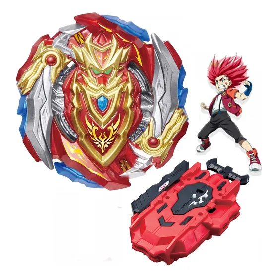 Beyblade Burst Turbo Union Achilles Aquiles Aigar C Lançador