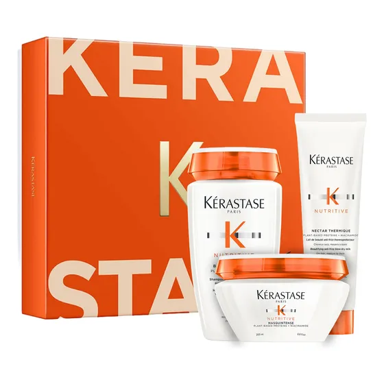 Cofre Kerastase Nutritive Shampoo/masc./protector Térmico