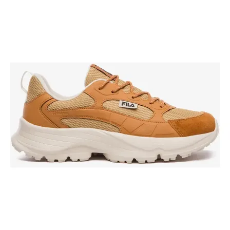 Tênis Masculino Destroyer Fila Caramelo Escuro/bege Escuro/bege Lisa 39 Br