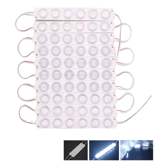 Módulos Regleta 6 Led Smd 3030 Tiras De Luces Blanco