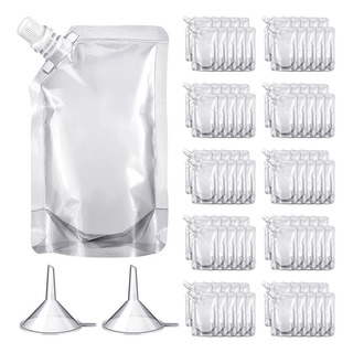 Bolsa De Plástico Transparente Portátil De 100 Piezas Bolsa Bolsa De Plástico Transparente Portátil De 100 Piezas Bolsa