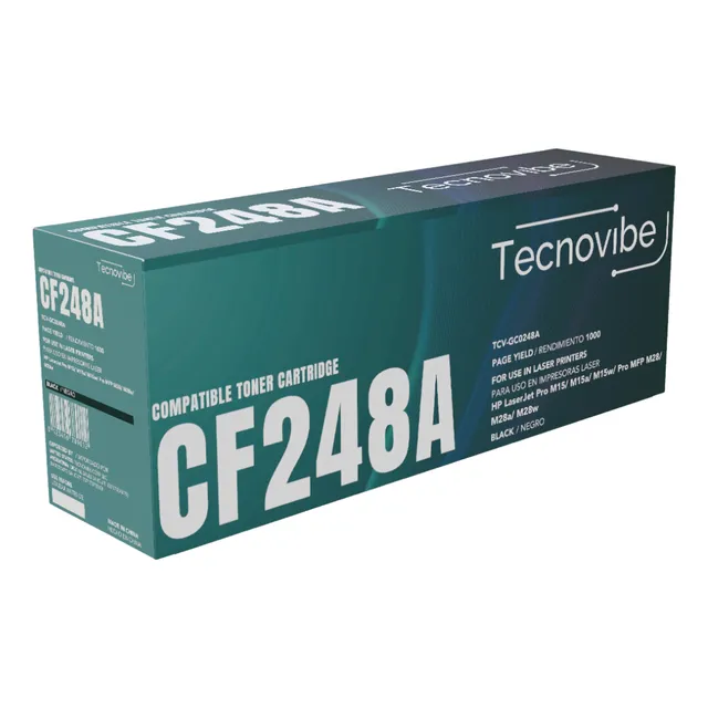 Toner Alternativo Tecnovibe Cf248a Con Chip Para Hp Laserjet Pro M15 M15a M15w Pro Mfp M28 M28a M28w