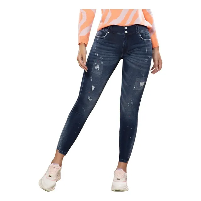 Jean Cropped Colombiano Levanta Cola Wanda Tyt