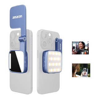 Lámpara Amaran Go Blue-global Phone Para Selfies Con Espejo Lámpara Amaran Go Blue-global Phone Para Selfies Con Espejo