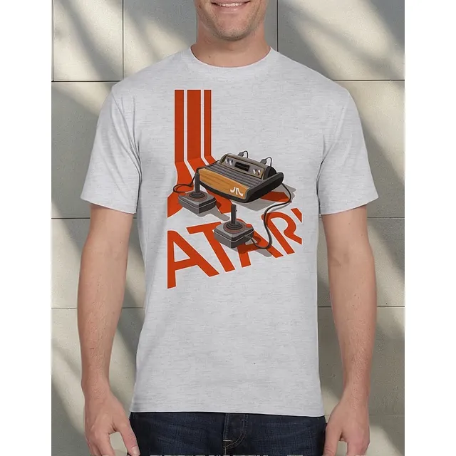 Camiseta Atari Video Game Retro Vintage Controles Rf01