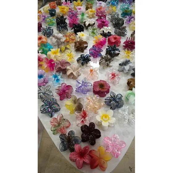 Ganchos Para Cabello De Colores Surtidos 4 Unidades