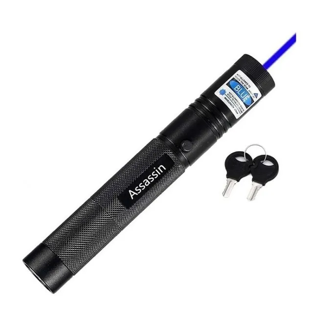 Puntero Laser Azul + Bateria Recargable 18650