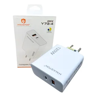 Carregador Turbo 120w  Usb-c Usb-a Anatel Gigante 