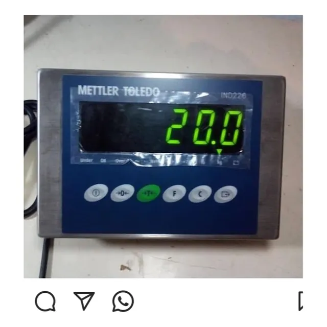 Indicador De Peso Digital  Mettler Toledo 