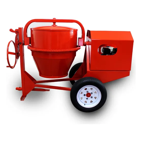 Revolvedora Industrial De Concreto 1 Saco Motor 6.5 Hp Husky