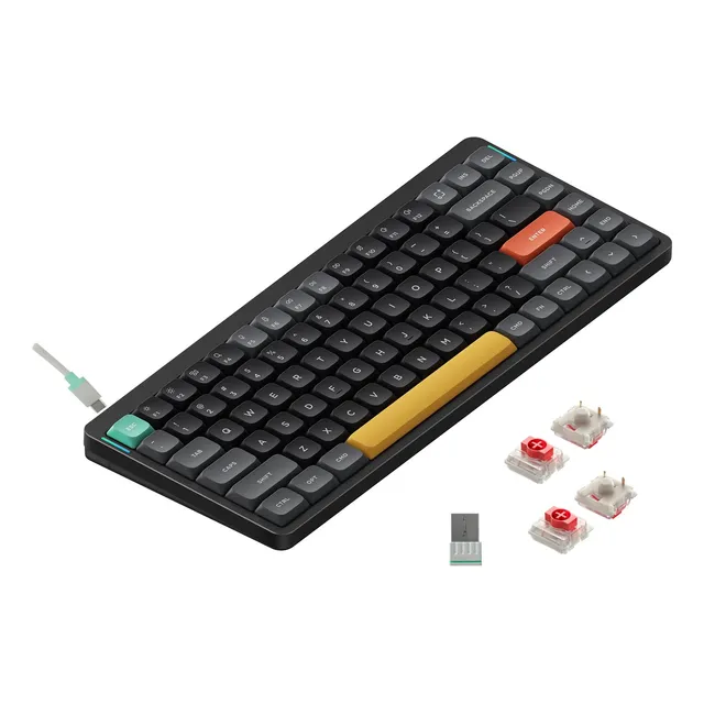 Teclado Mecánico Nuphy Air75 V2 75% Wireless Gateron Red
