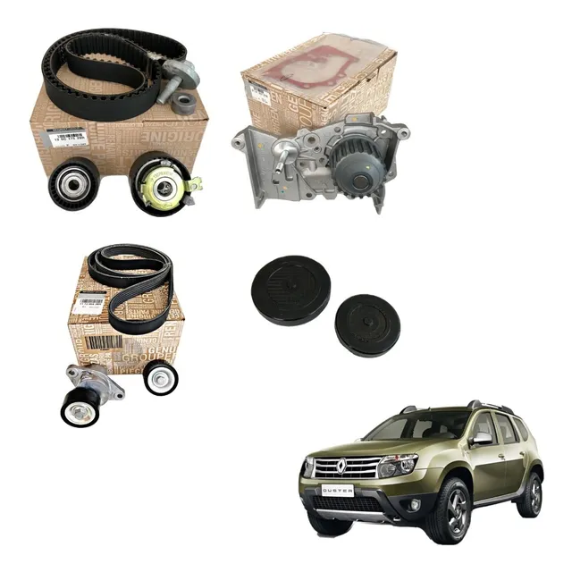 Kit Distribucion Bomba Kit Poly Duster 1.6 16v K4m Original
