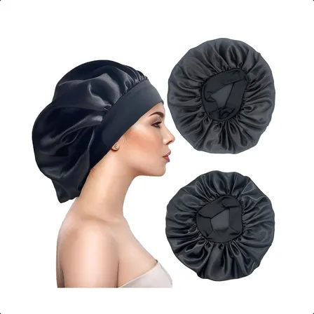 Gorro Satin Para Dormir Evita Enredos Cabello Rizado Y Liso