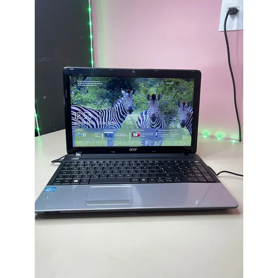 Notebook Tela Grande Rápido Barato Acer I3 4gb 15 120ssd Preto