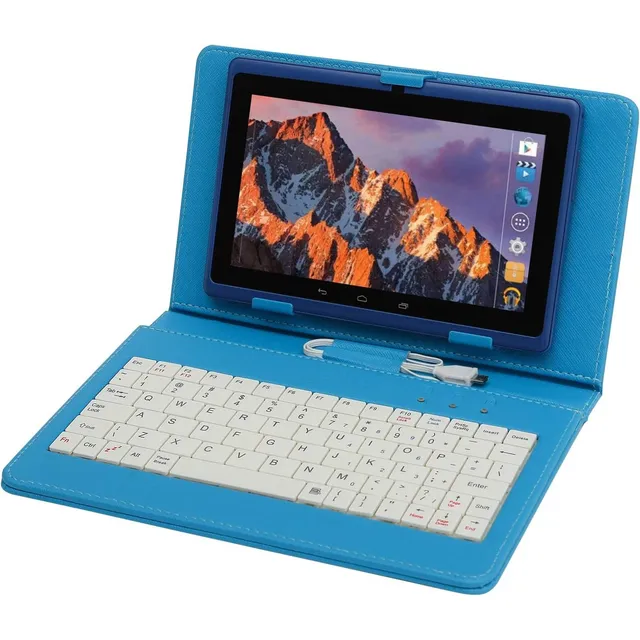 Funda Estuche Con Teclado Para Tablet De 8 Y 9 Pulgadas