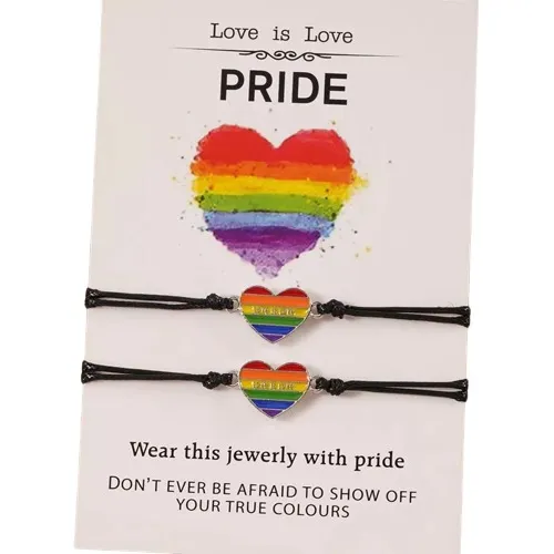 Pulsera Manilla Orgullo Gay Lgbt Pride Parejas Regalo Amor