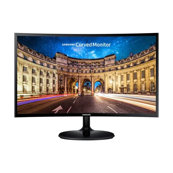 Monitor Curvo Samsung 27' Full HD Painel VA Freesync Modelo CF390