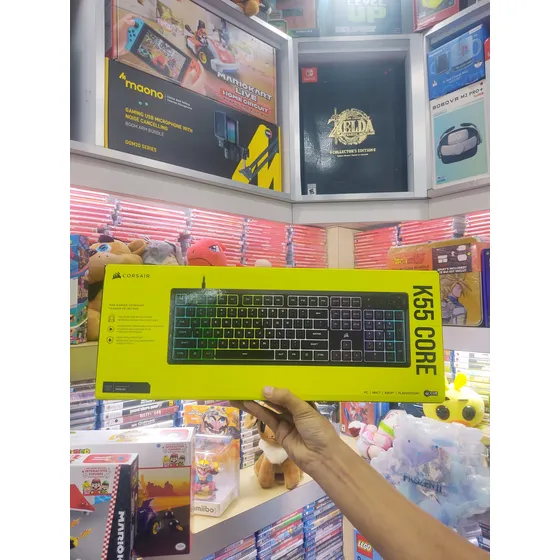 Corsair K55 Core Teclado Rgb Retroiluminado