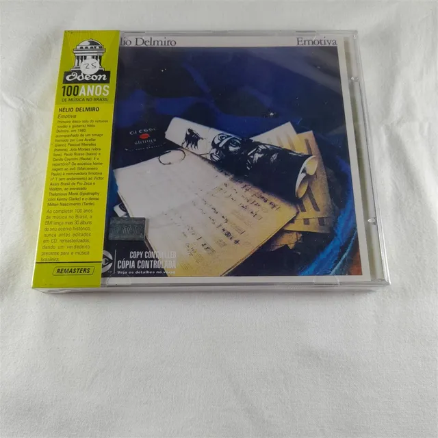 Cd Hélio Delmiro - Emotiva Lacrado