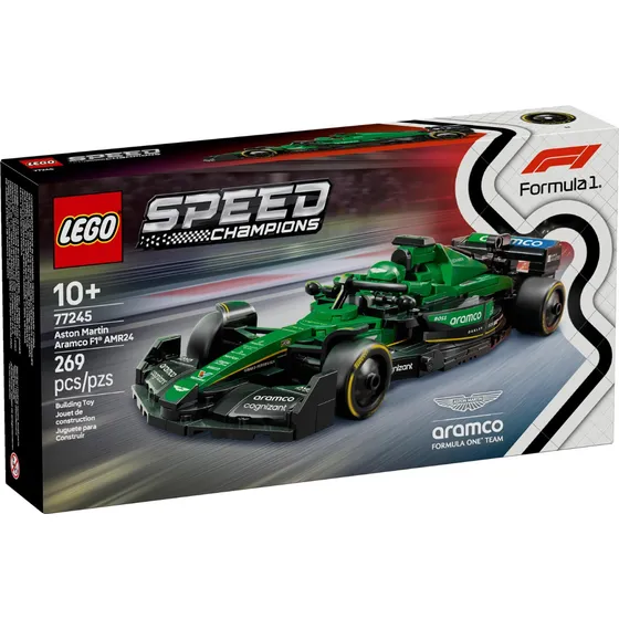 Lego Auto De Carreras Aston Martin Aramco F1® Amr24 (77245) Cantidad de piezas 275