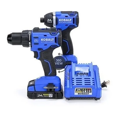 Kobalt 2-tool 24 Voltios De Iones De Litio Max (li-ion) Kit 