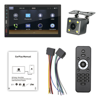Radio De Coche Estéreo De Coche Con Pantalla Táctil De 2 Din Radio De Coche Estéreo De Coche Con Pantalla Táctil De 2 Din