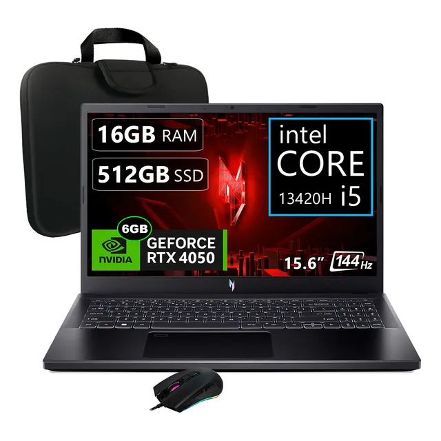 Acer Nitro V 15 Anv15-51 Core I5-13420h 16gb, 512gb Rtx4050 Gris